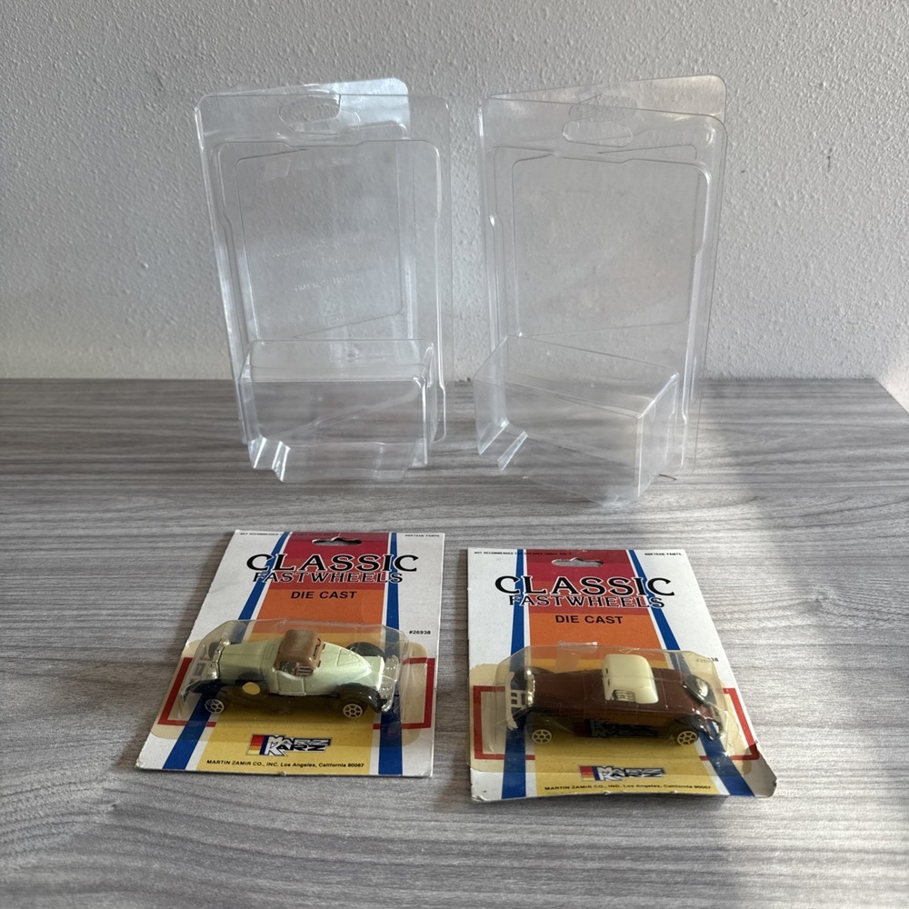 Marz Karz Classic Fast wheels Vintage Diecast Cars Bearcat Benz W Cases